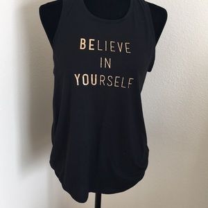 ‼️5 for $25‼️ “Believe in Yourself” Active Tank